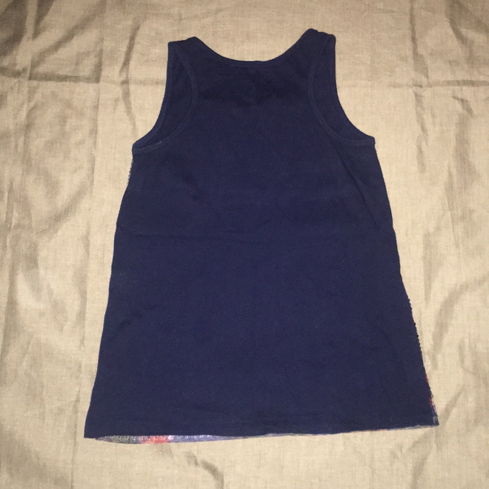 2/$25 🛍 Like New Girl's Sequin Tank Top - Picture 2 of 3